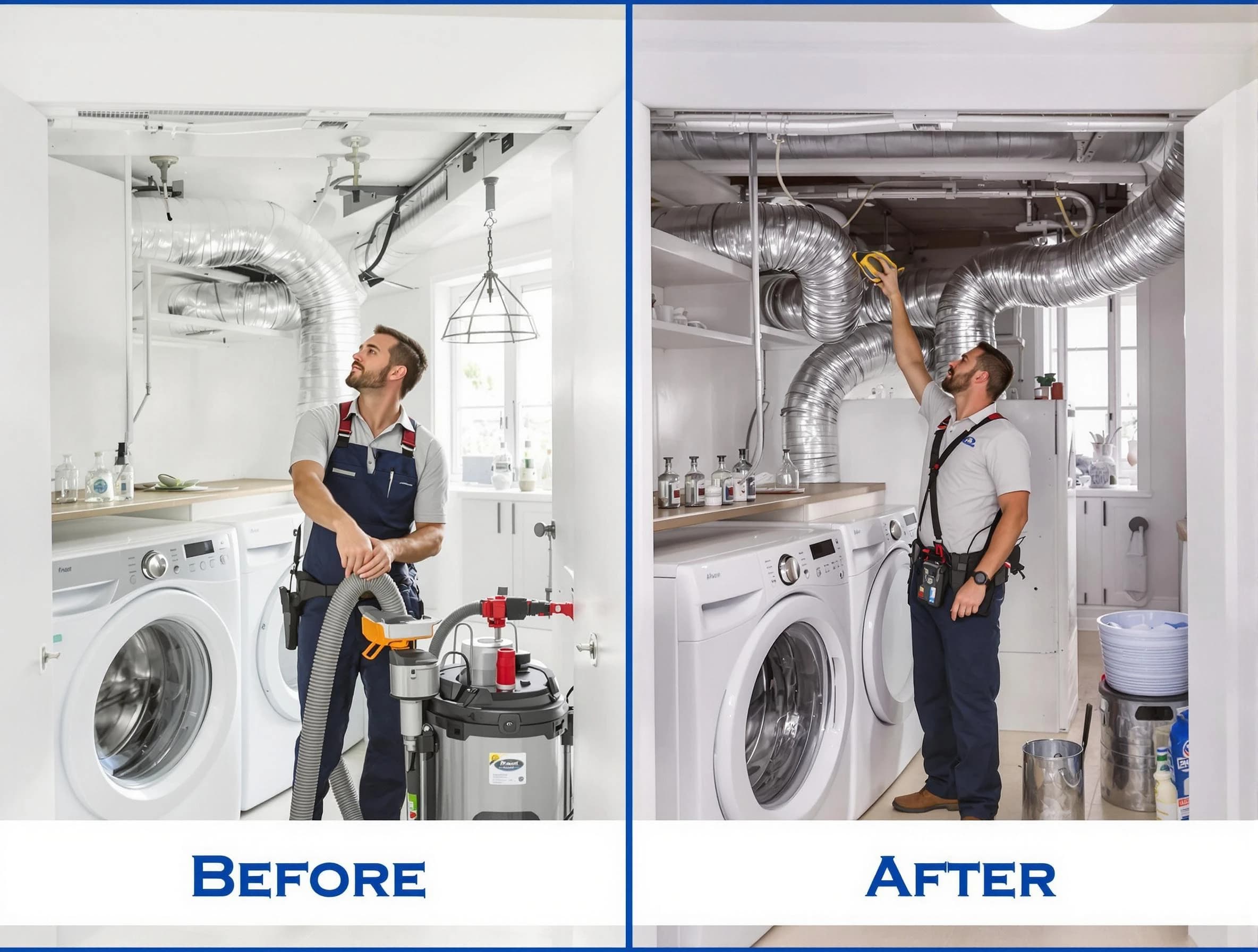 Expert gas dryer vent cleaning by Leeds Dryer Vent Cleaning in Leeds
