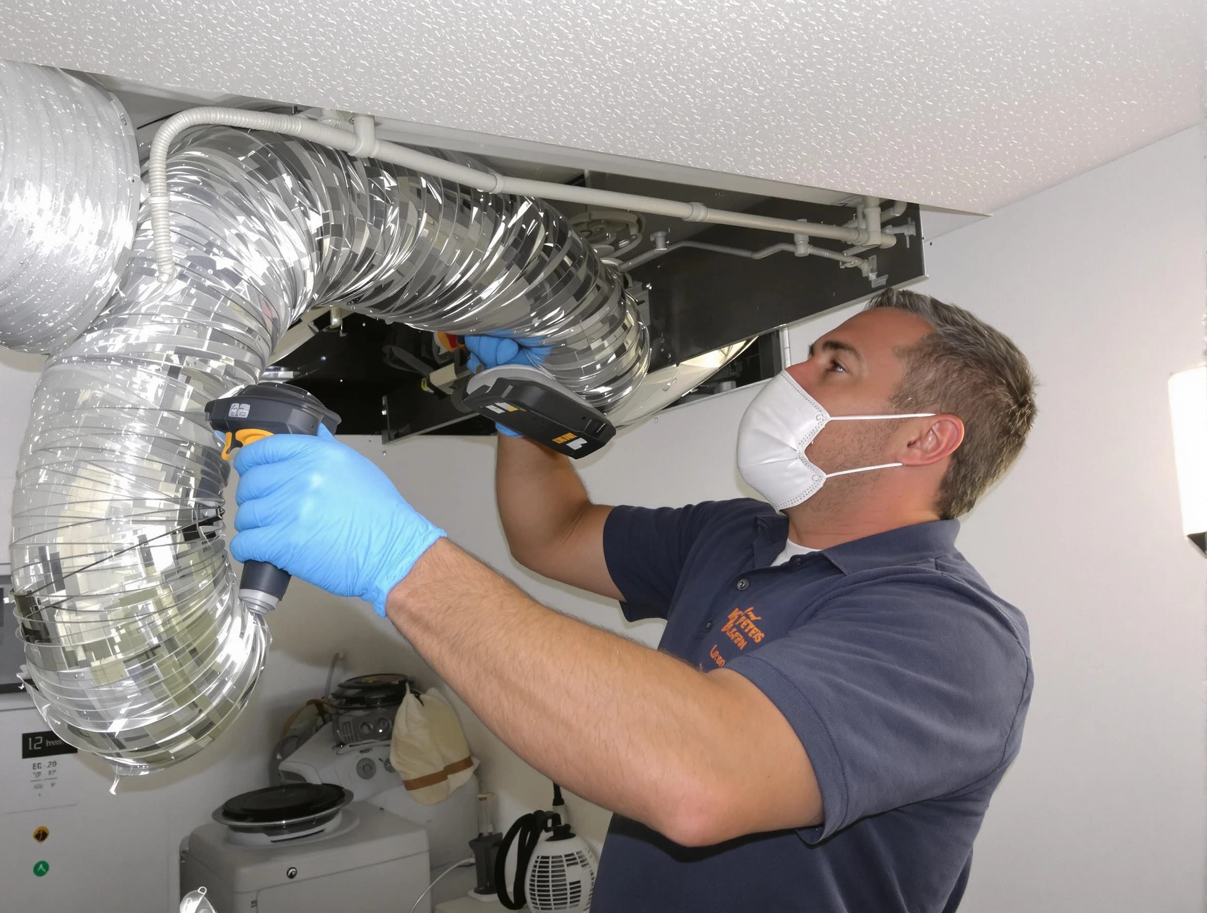 Leeds Dryer Vent Cleaning professional performing thorough residential dryer vent cleaning in Leeds