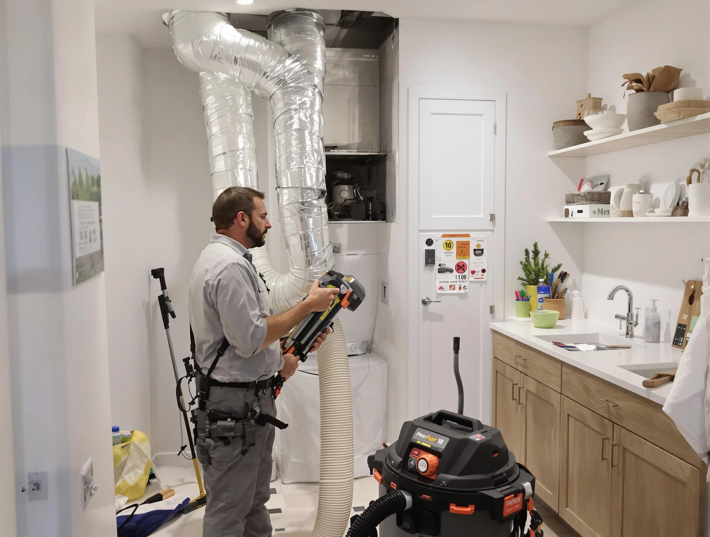Clogged Dryer Vent Cleaning in Leeds