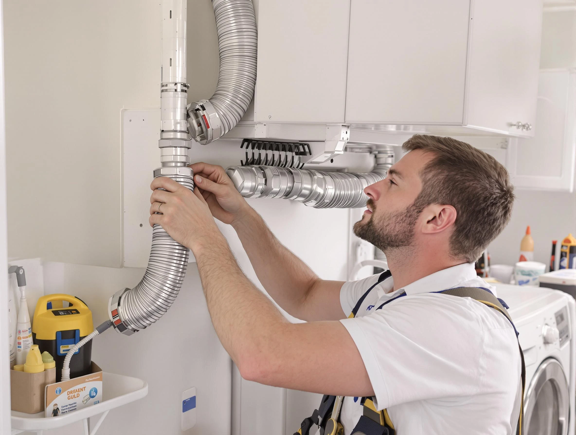 Professional dryer vent repair and installation by Leeds Dryer Vent Cleaning in Leeds