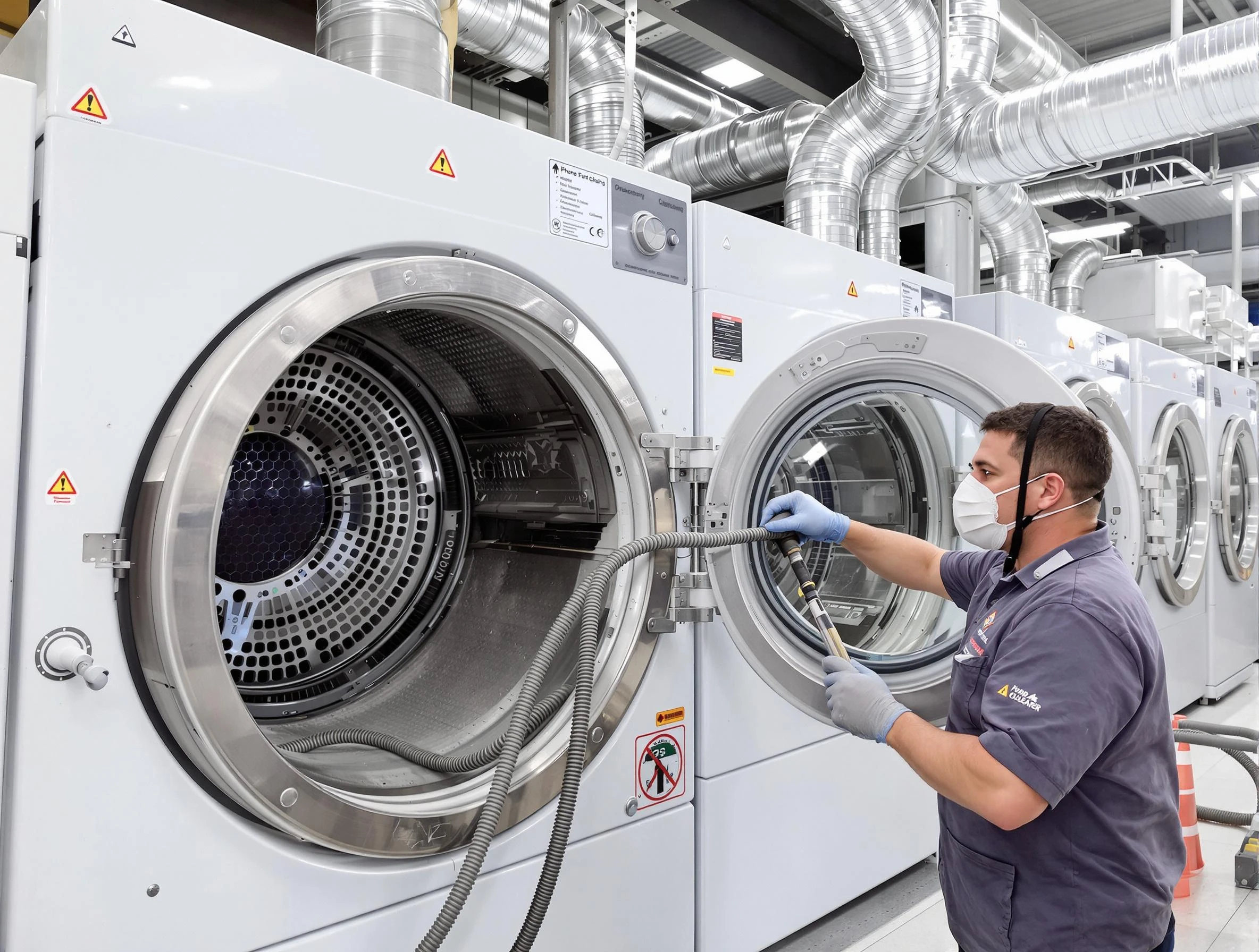 Industrial-grade dryer vent cleaning by Leeds Dryer Vent Cleaning in Leeds